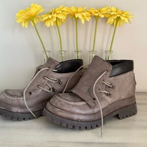 AS98 Brown Booties Size 40